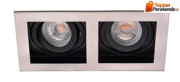 Jupiter JH640 SN Saten Nikel İkili Spot Gu10 Duylu